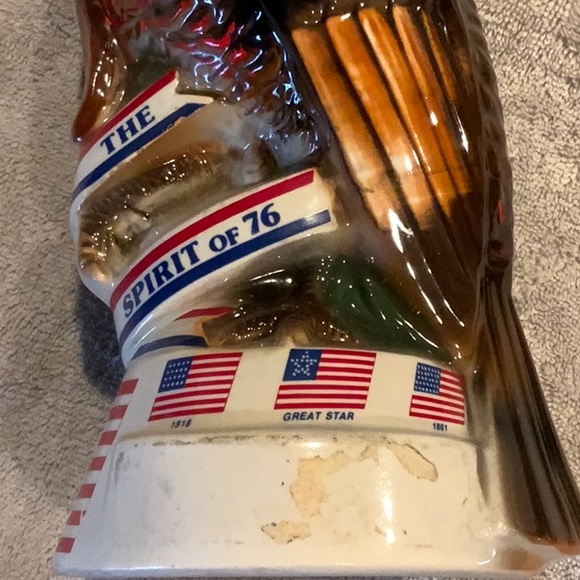 Vintage Austin Nichols wild turkey whiskey ceramic decanter limited edition #5 - Picture 9 of 13